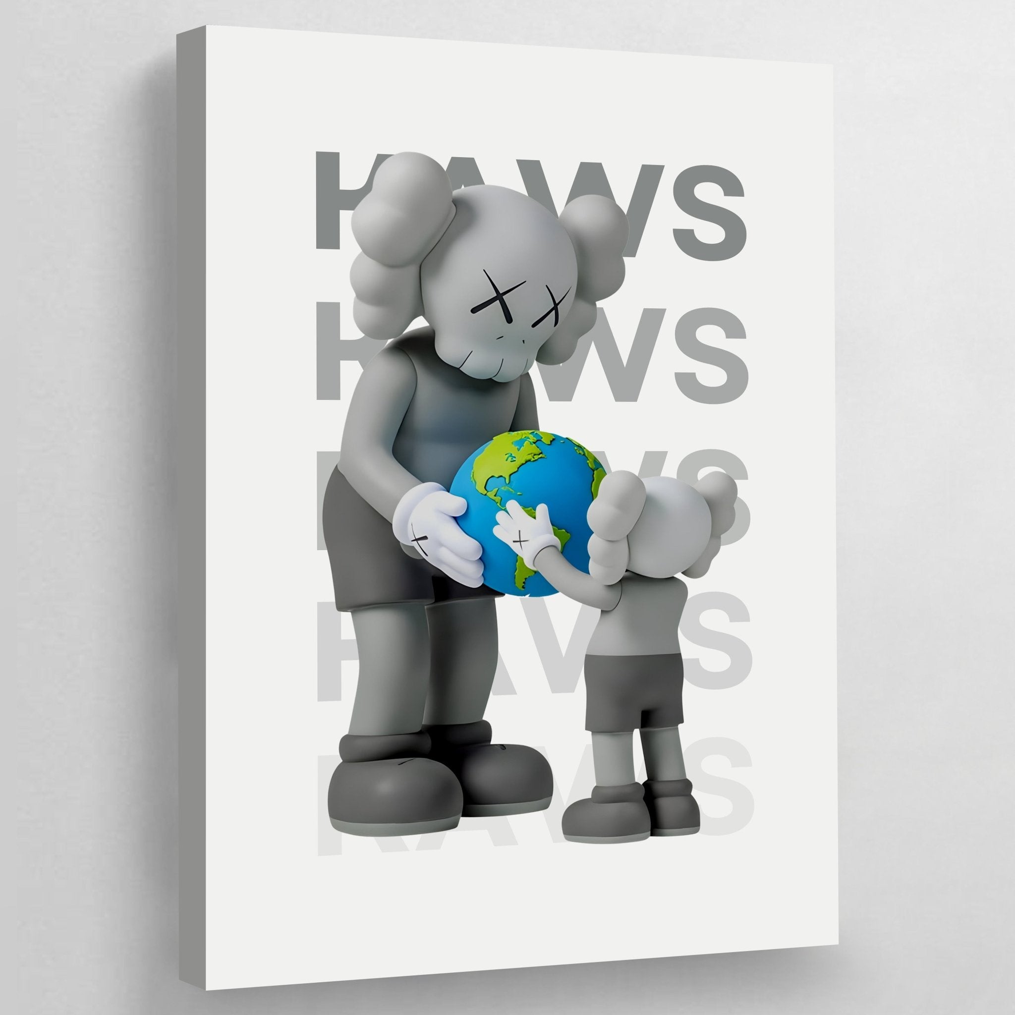 Grey Toy HypeBeast Wall Art - Luxury Art Canvas