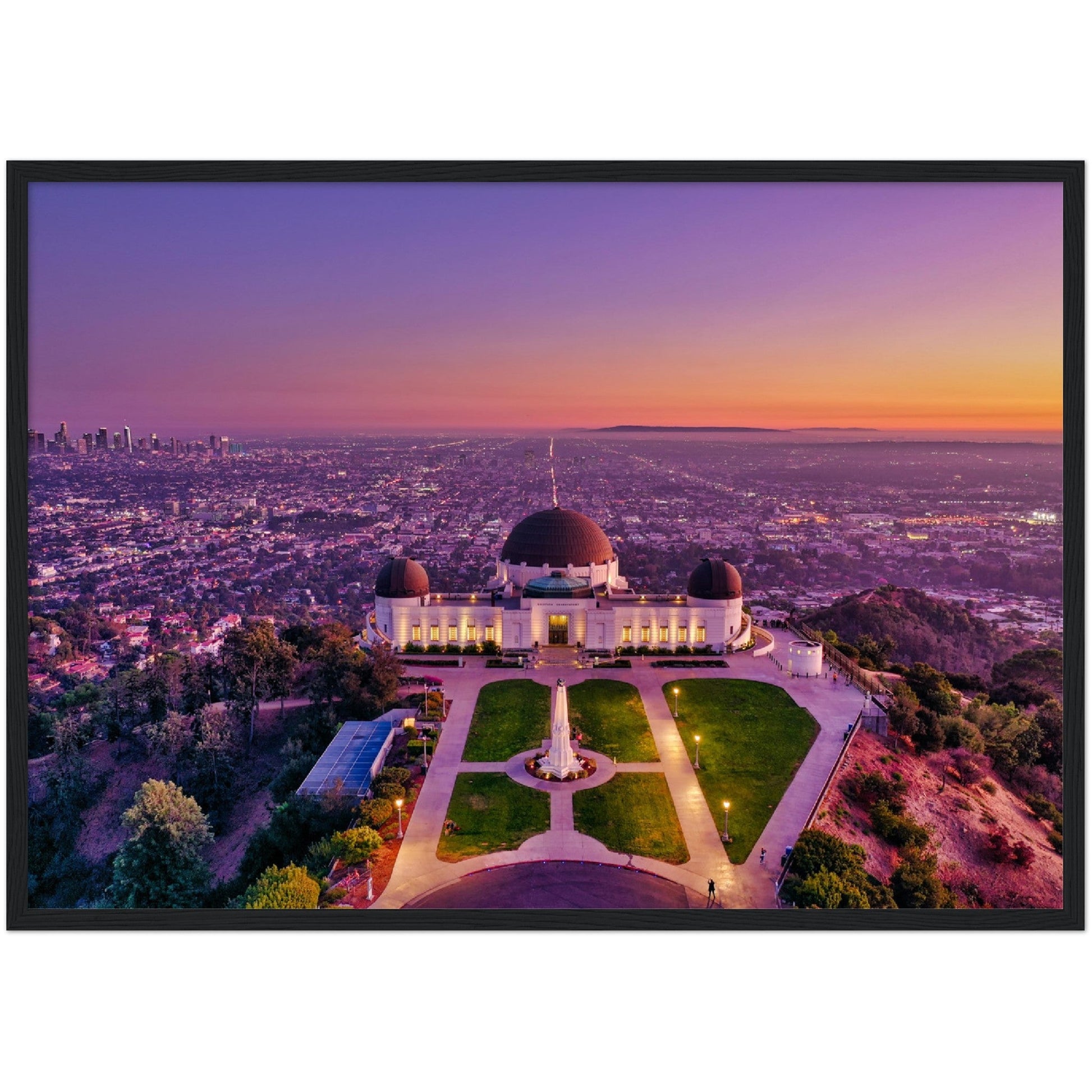 Griffith Park Observatory Wall Art - Luxury Art Canvas