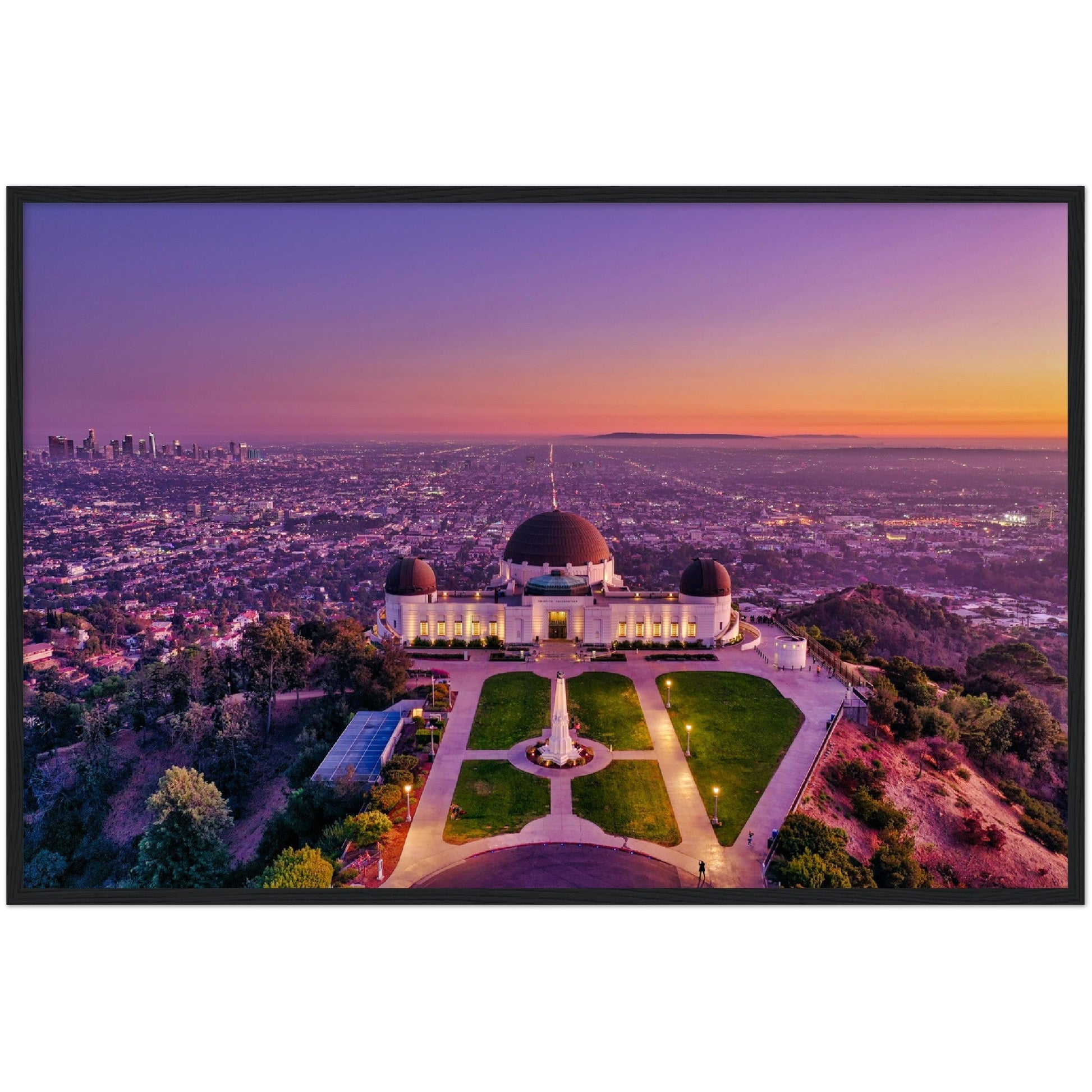 Griffith Park Observatory Wall Art - Luxury Art Canvas