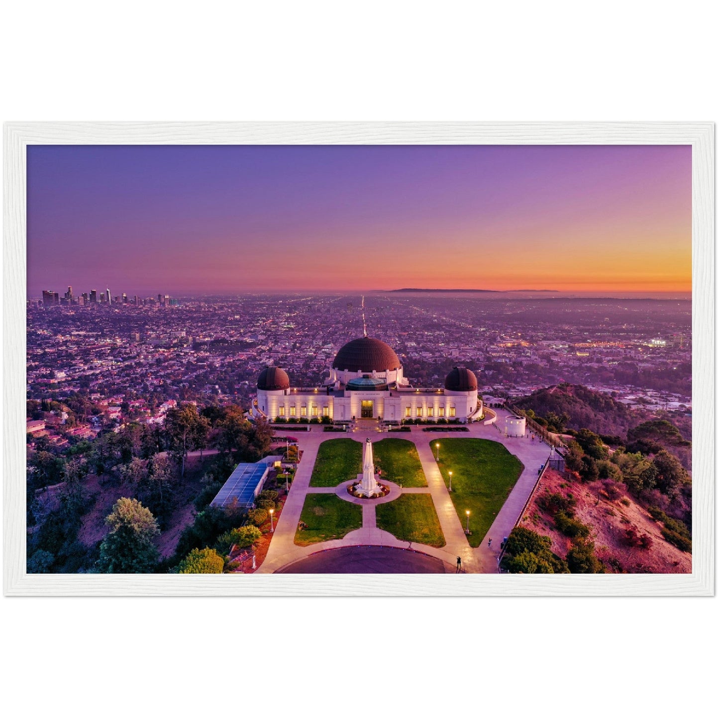 Griffith Park Observatory Wall Art - Luxury Art Canvas