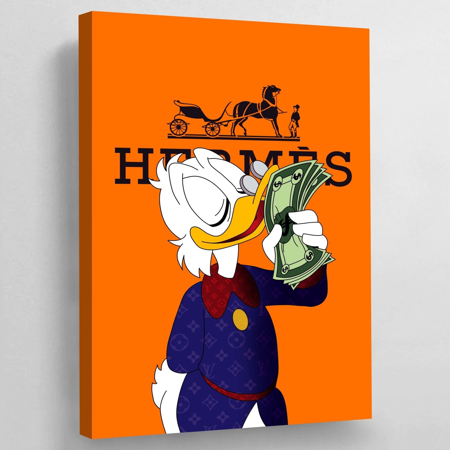 Hermes Canvas - Luxury Art Canvas