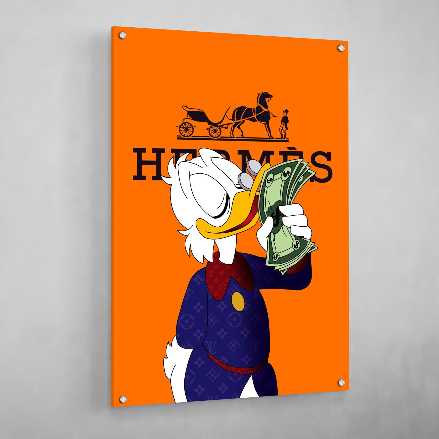 Hermes Canvas - Luxury Art Canvas