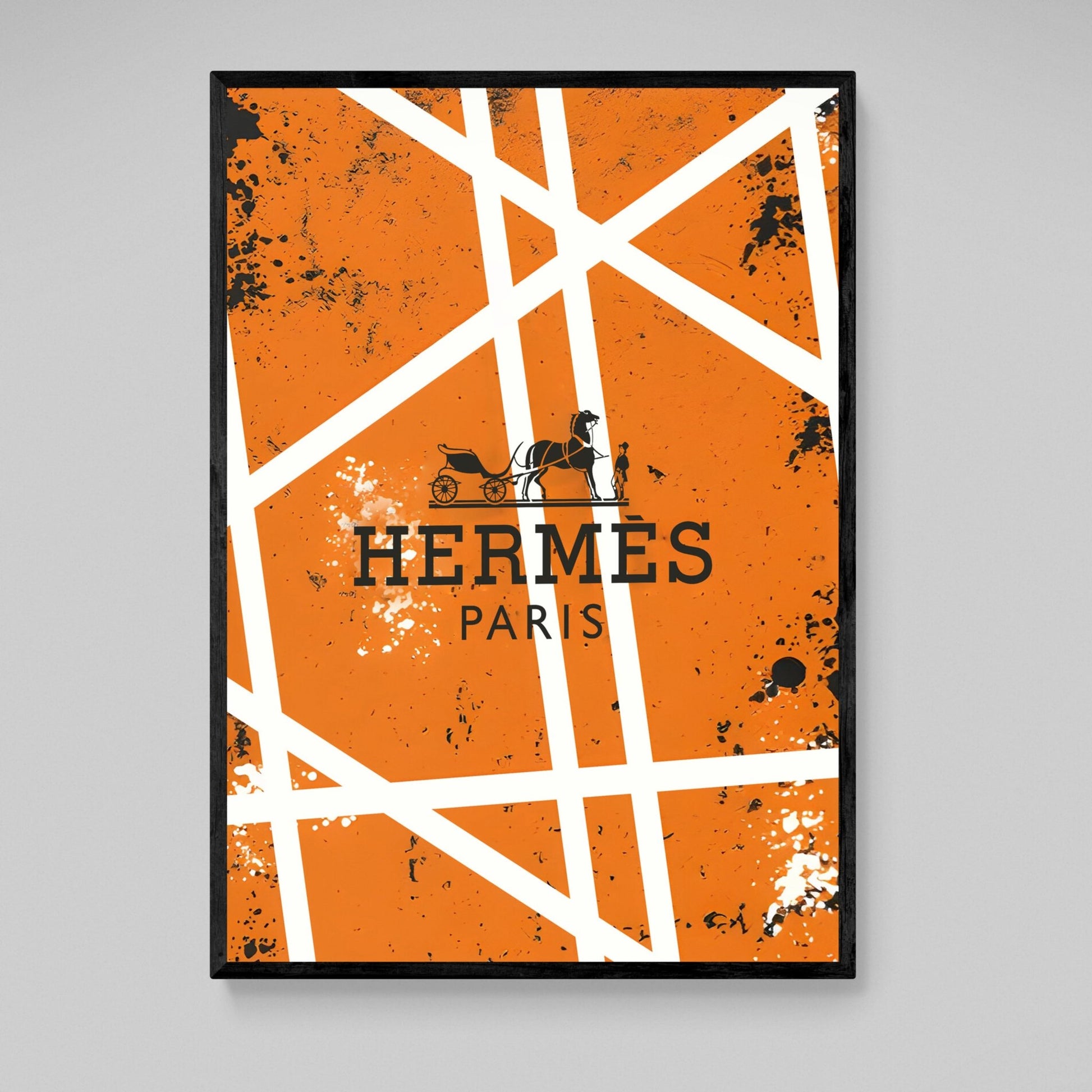 Hermes Wall Art - Luxury Art Canvas