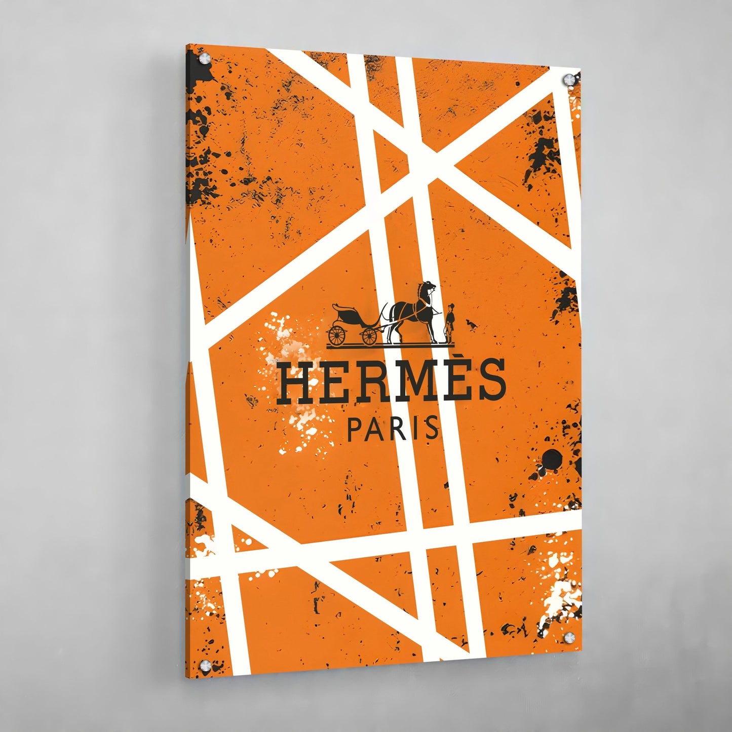 Hermes Wall Art - Luxury Art Canvas