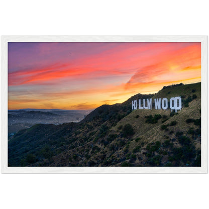 Hollywood Sign Wall Art - Luxury Art Canvas