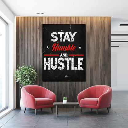 Hustle Canvas - Luxury Art Canvas