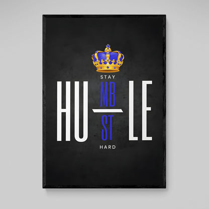 Hustle Wall Art - Luxury Art Canvas
