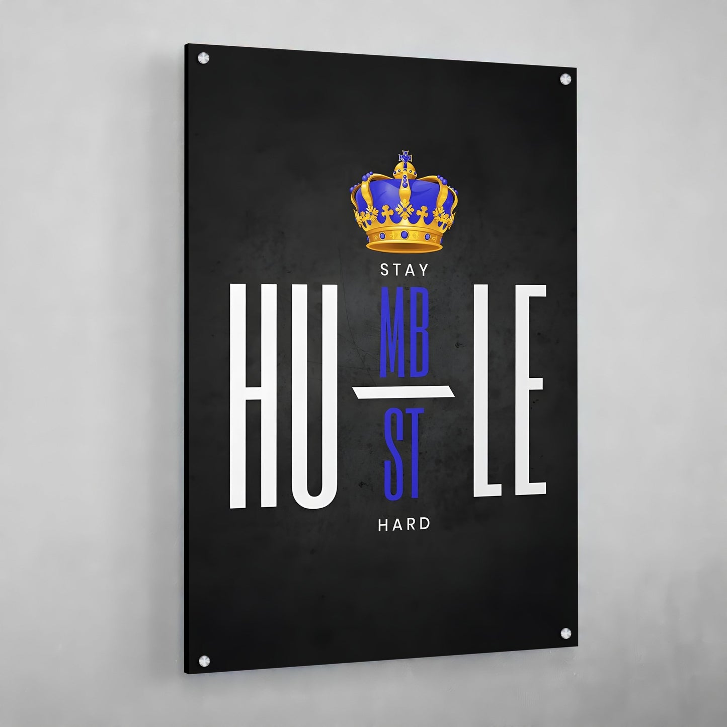 Hustle Wall Art - Luxury Art Canvas