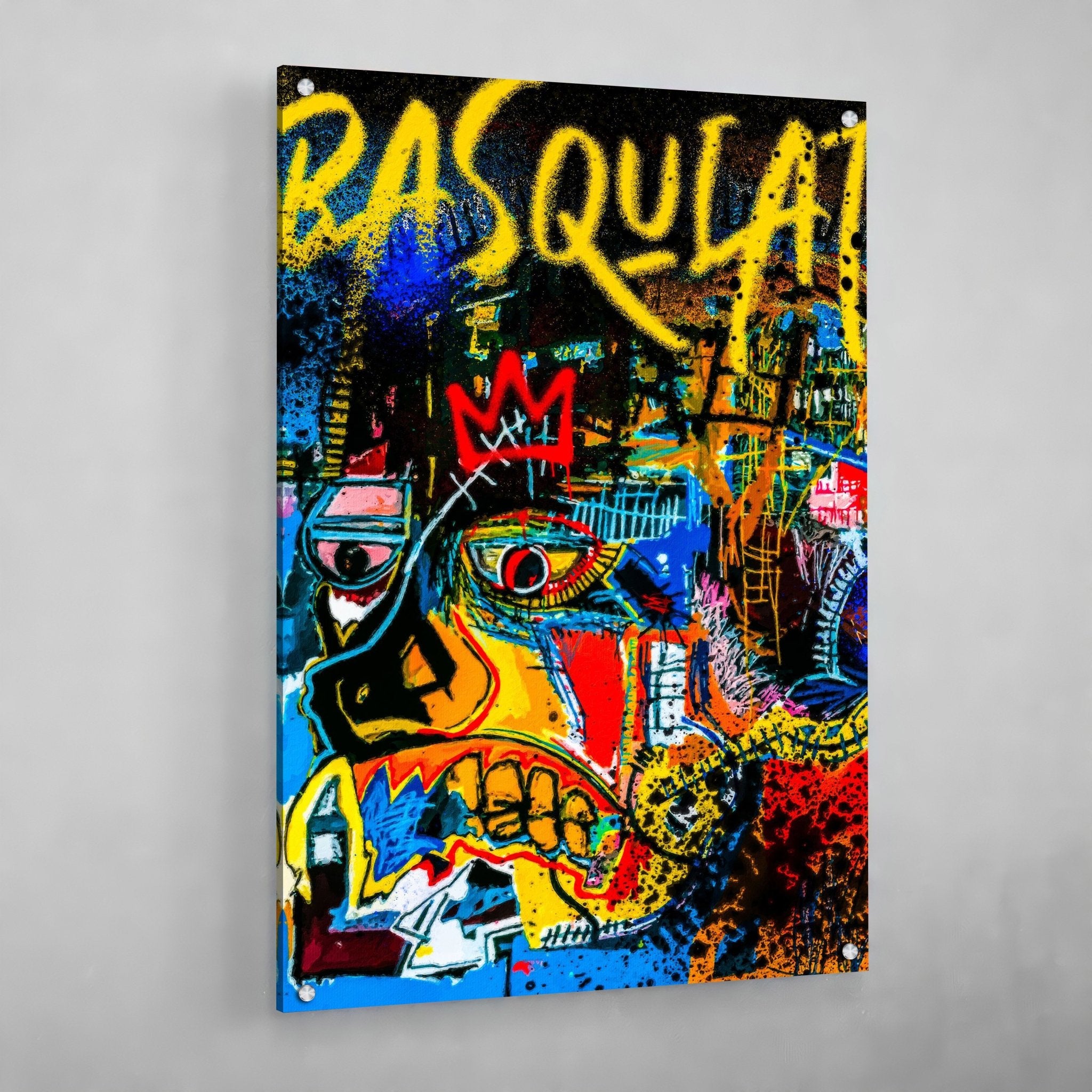 Jean Michel Basquiat Wall Art | Luxury Art Canvas