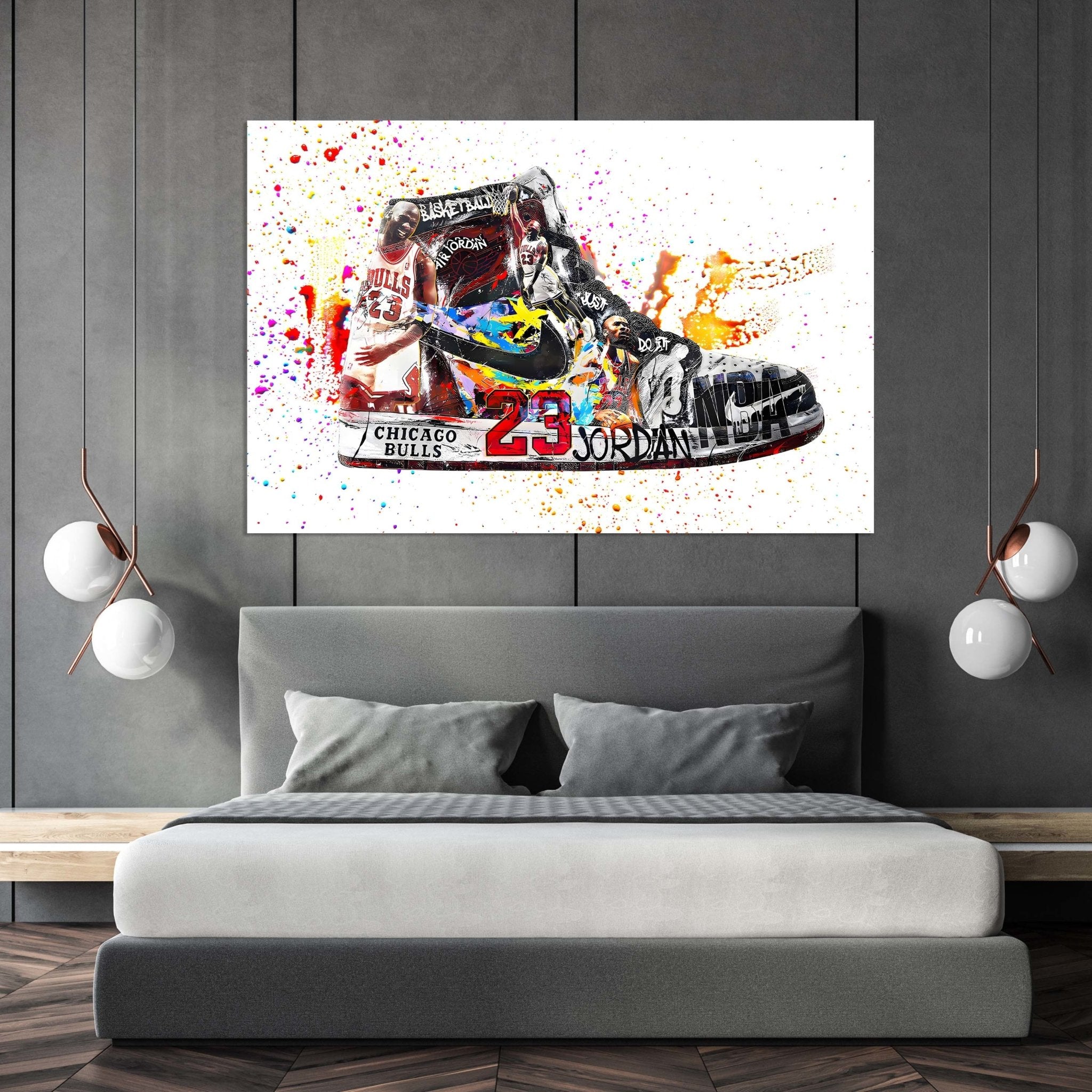 Jordan Wall Art - Luxury Art Canvas
