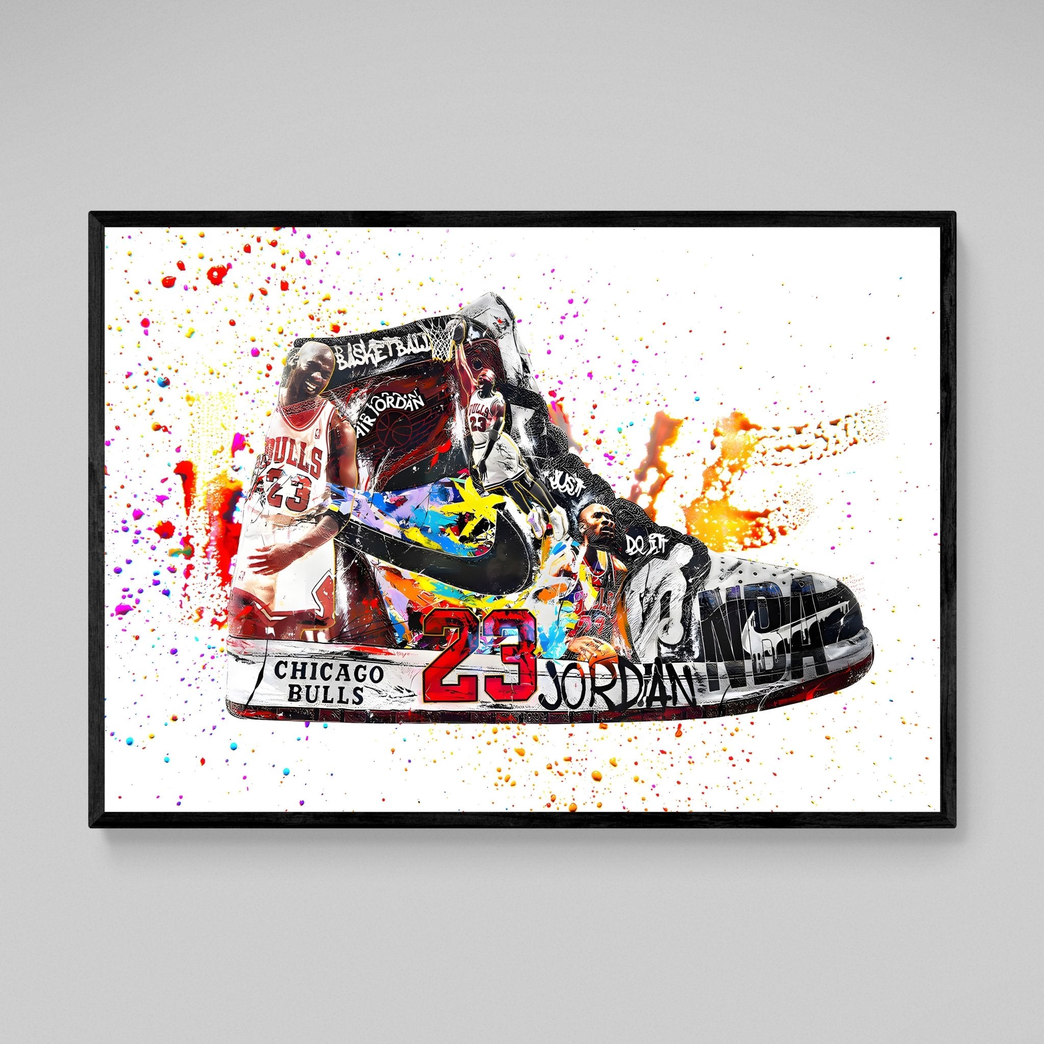 Jordan Wall Art - Luxury Art Canvas