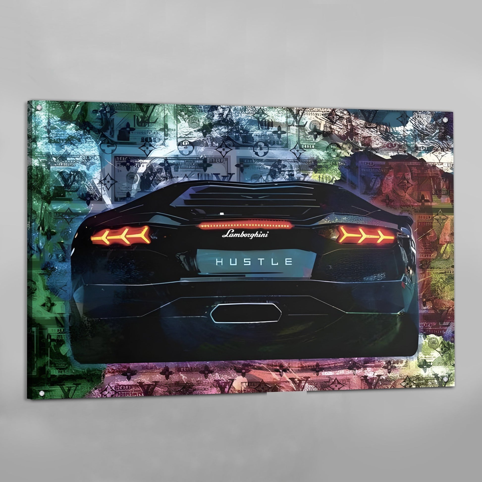 Lamborghini Wall Art - Luxury Art Canvas