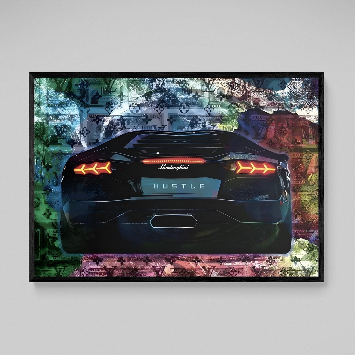 Lamborghini Wall Art - Luxury Art Canvas