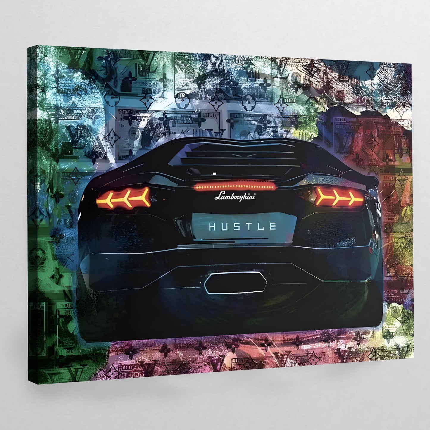 Lamborghini Wall Art - Luxury Art Canvas