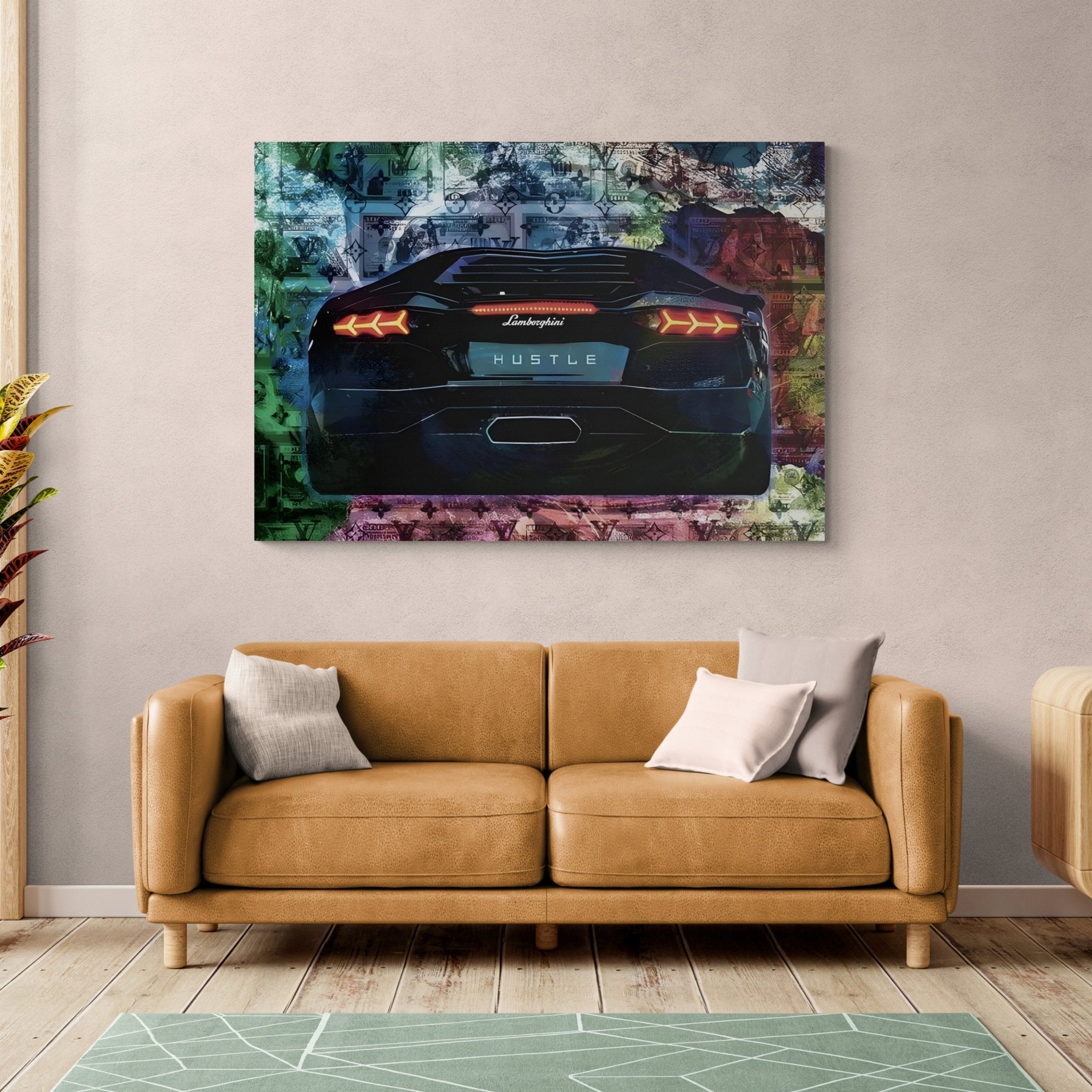 Lamborghini Wall Art - Luxury Art Canvas