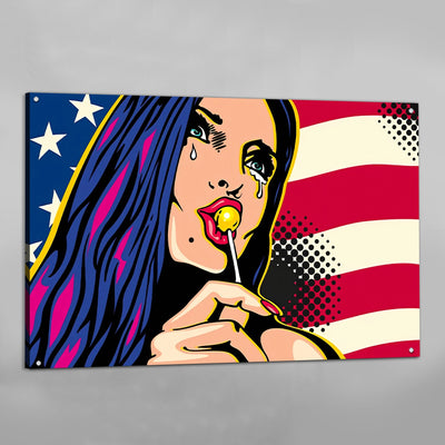 Large Pop Art Canvas - Luxury Art Canvas