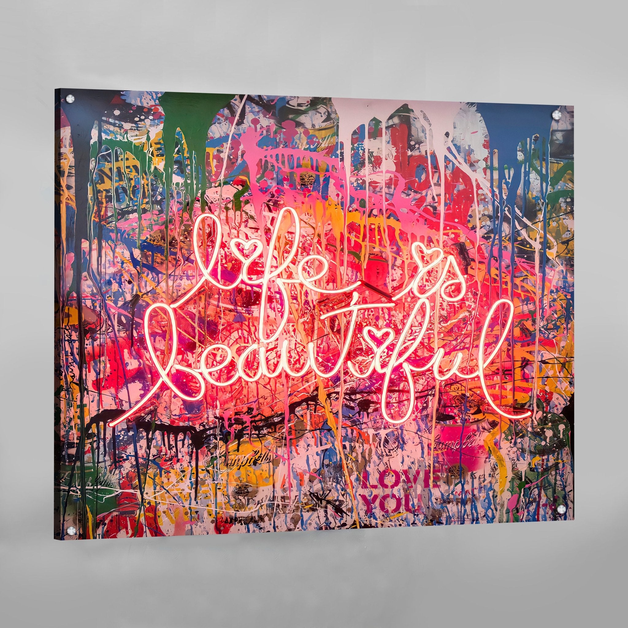 Life Is Beautiful Canvas - Luxury Art Canvas