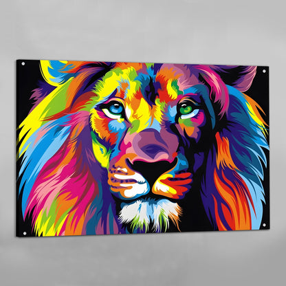 Lion Pop Art Canvas - Luxury Art Canvas