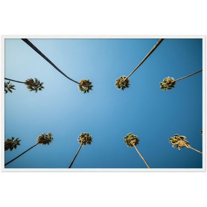 Los Angeles Palm Trees Wall Art - Luxury Art Canvas