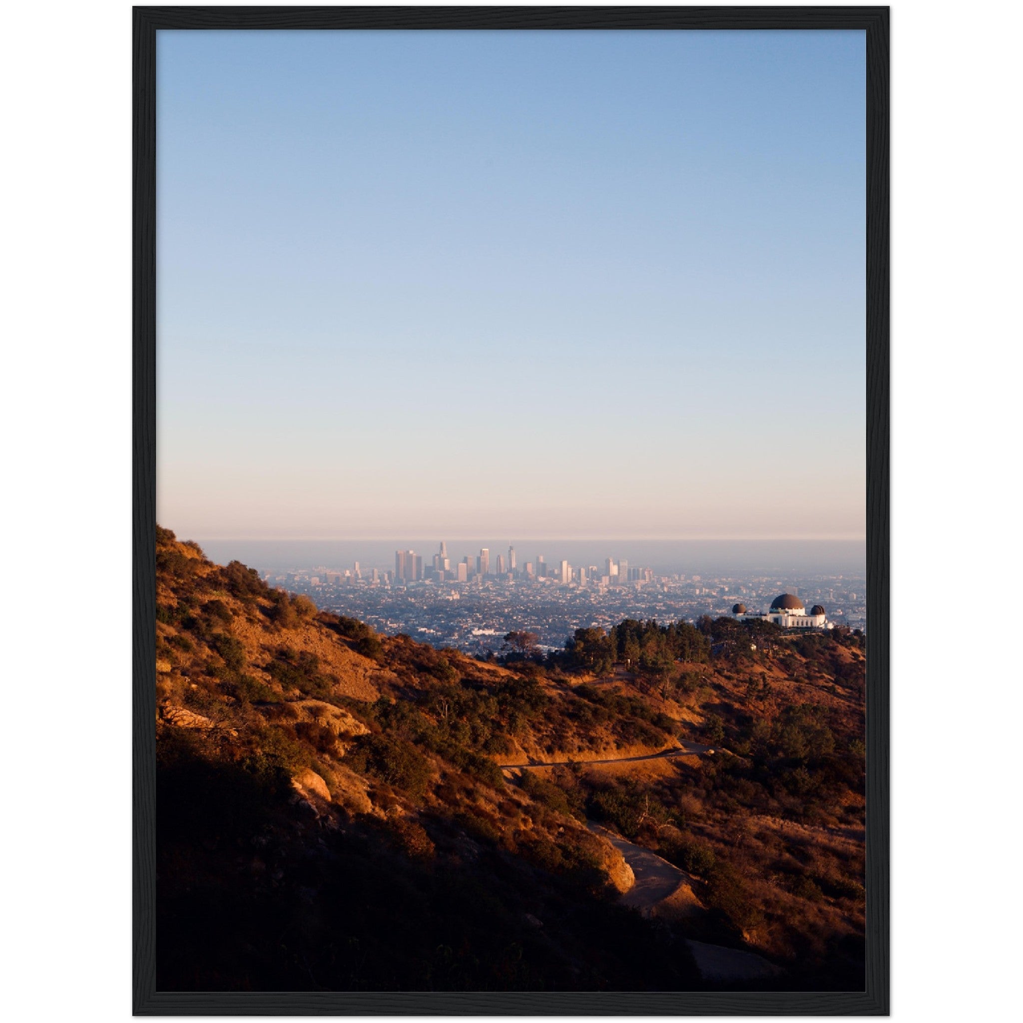 Los Angeles View Wall Art - Luxury Art Canvas