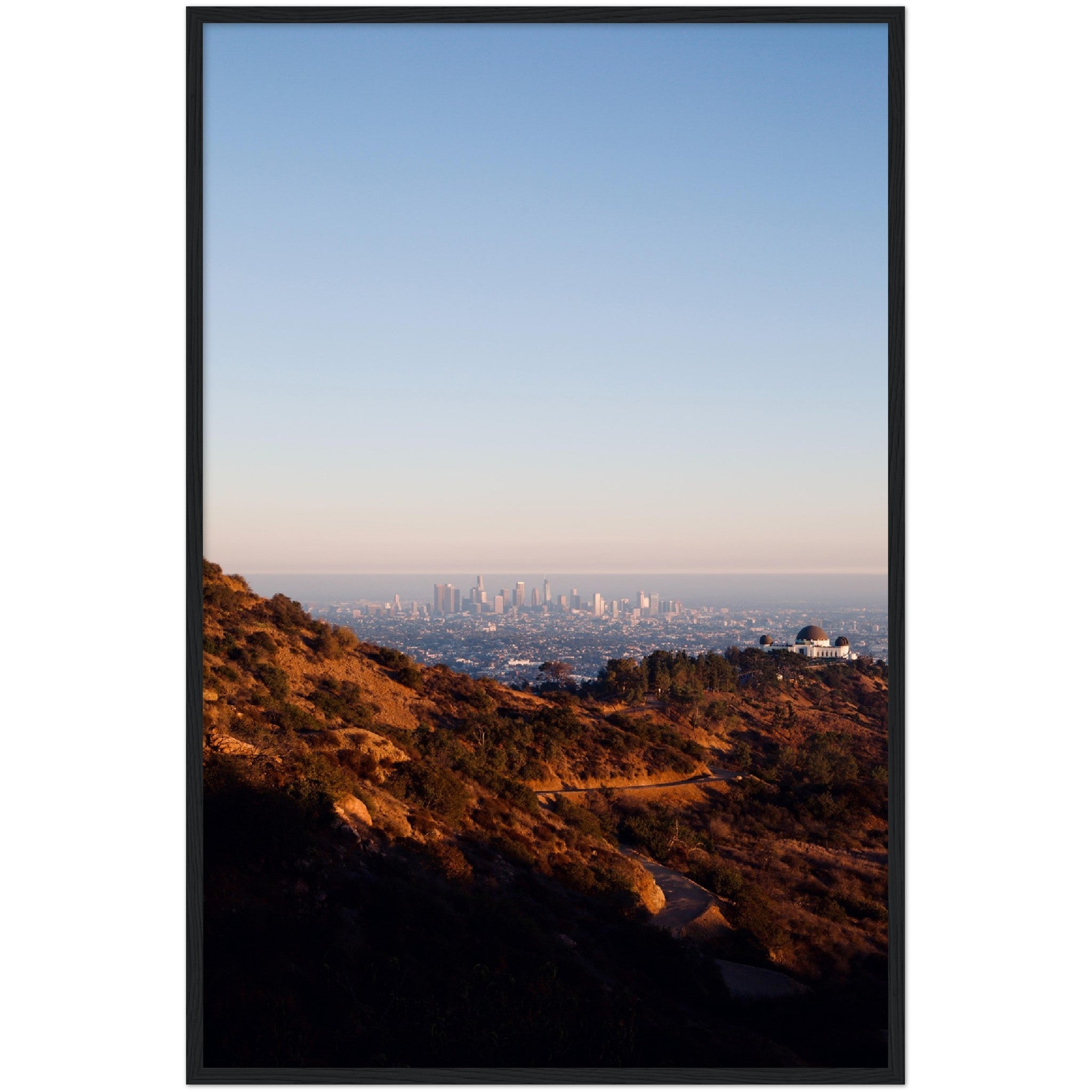 Los Angeles View Wall Art - Luxury Art Canvas