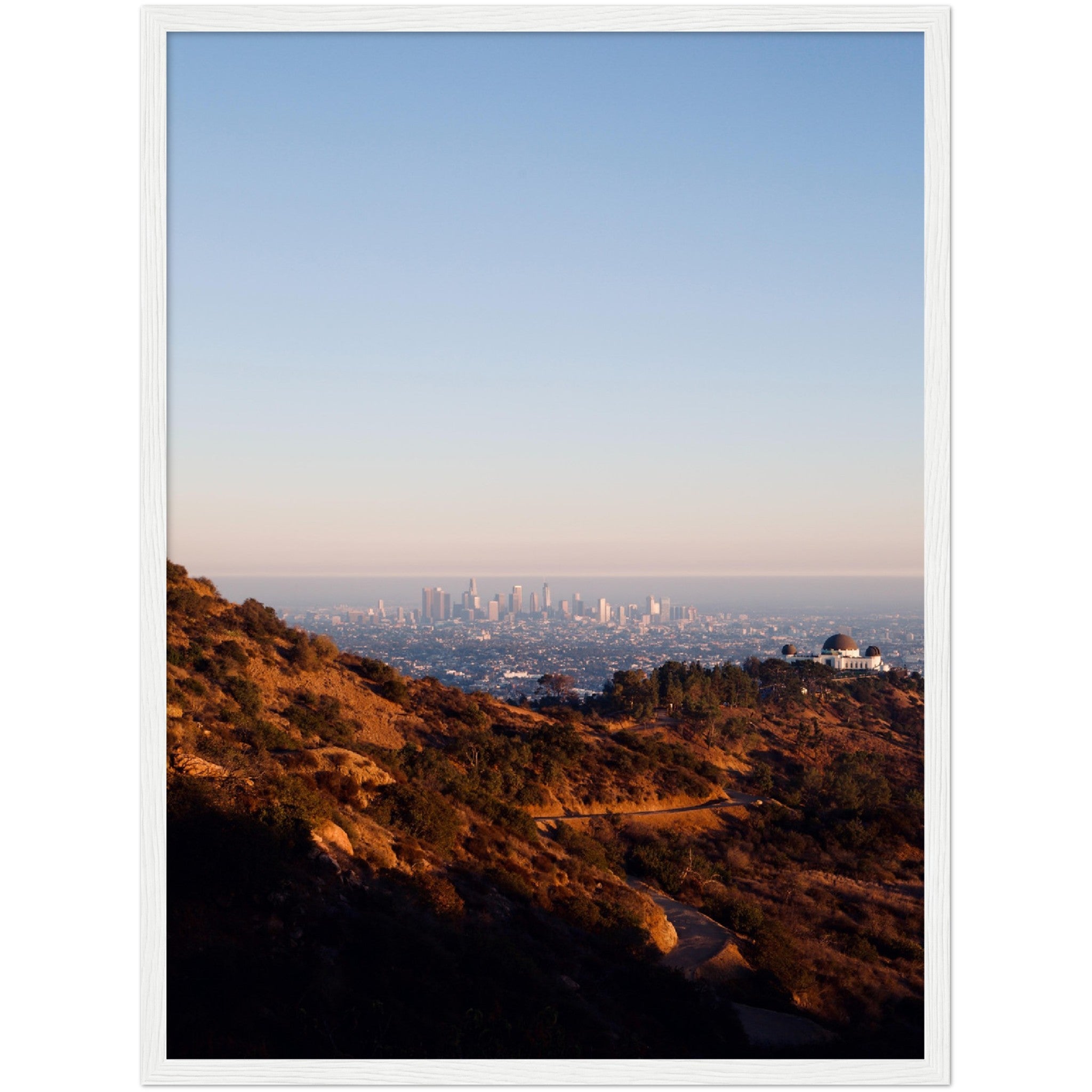Los Angeles View Wall Art - Luxury Art Canvas