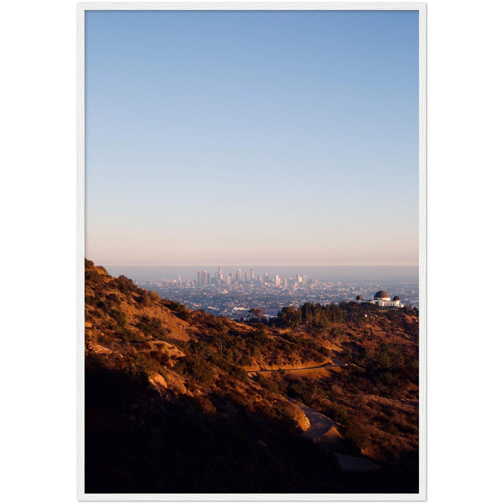 Los Angeles View Wall Art - Luxury Art Canvas