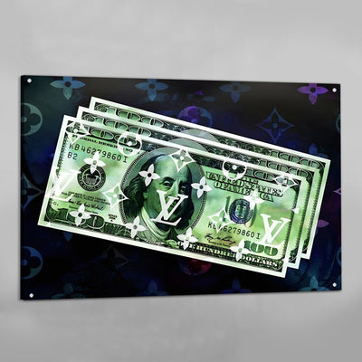 Louis Vuitton Bill Wall Art - Luxury Art Canvas
