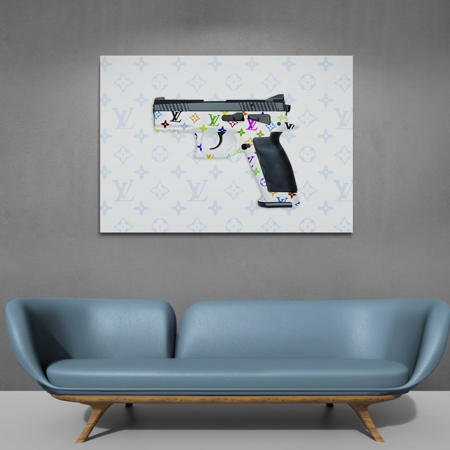 Louis Vuitton Canvas Art - Luxury Art Canvas