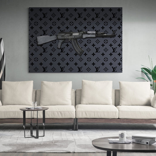 Louis Vuitton - Kaws - Walls Decor Acrylic, Metal or Canvas High