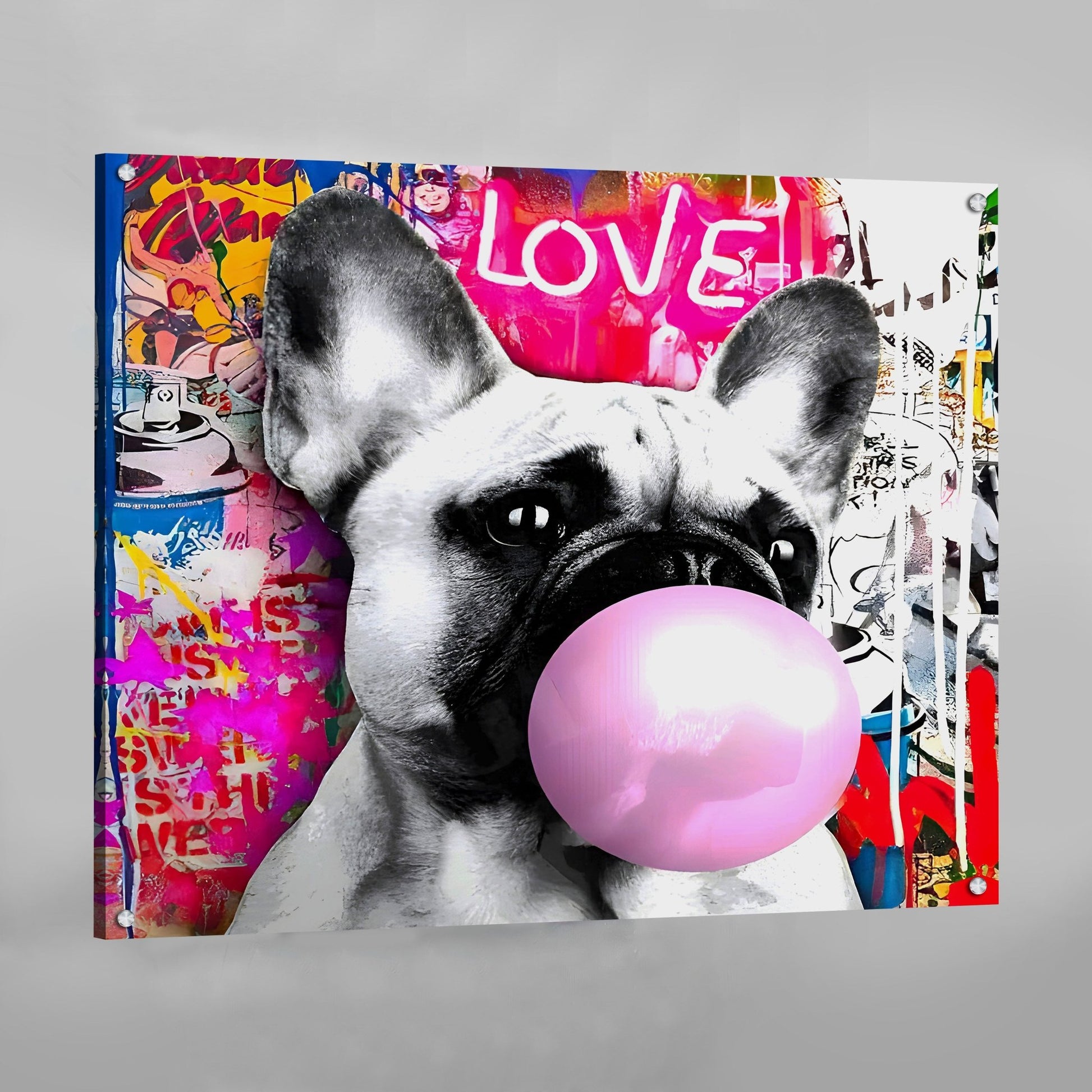 Love Pop Art Canvas - Luxury Art Canvas
