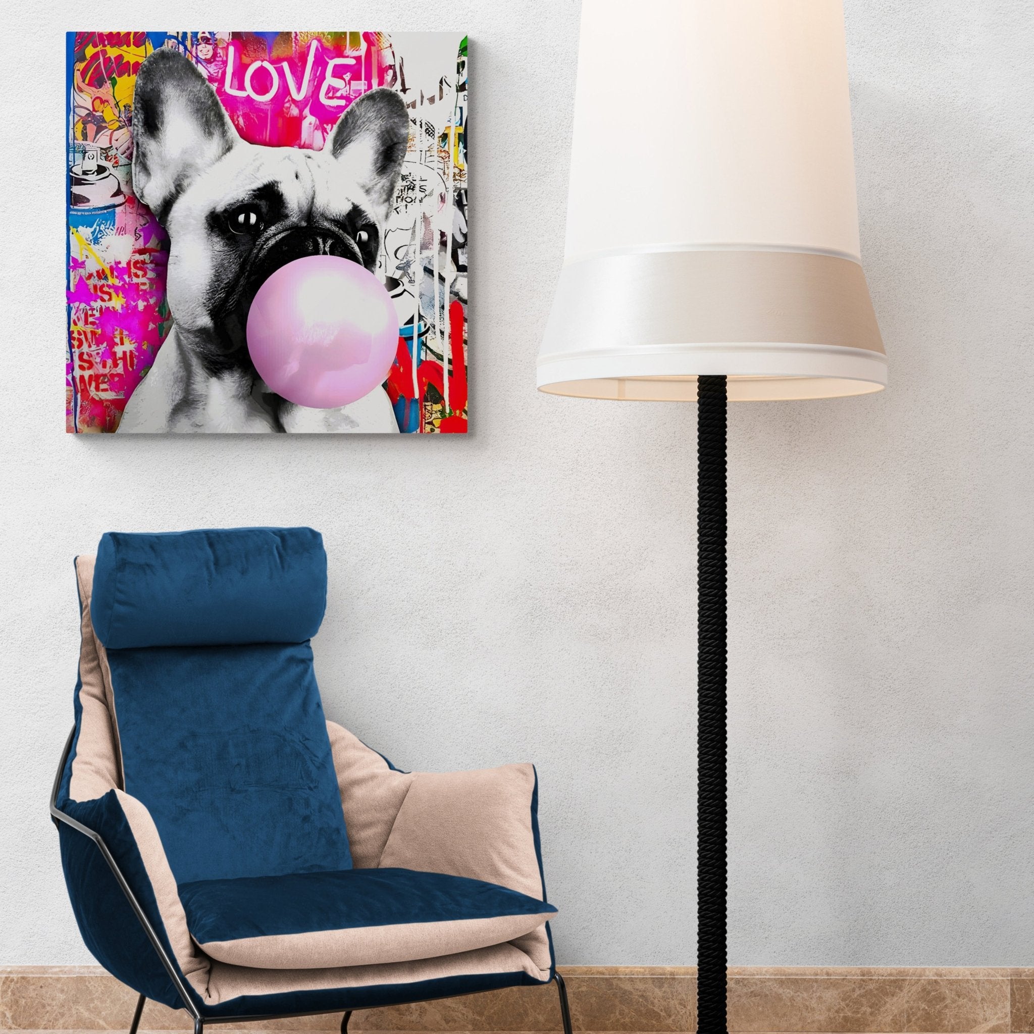 Love Pop Art Canvas - Luxury Art Canvas