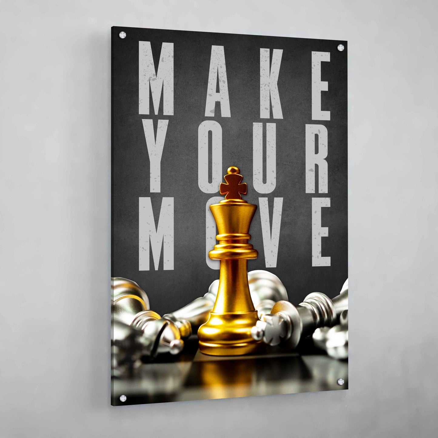 Make Your Move Wall Art - Luxury Art Canvas