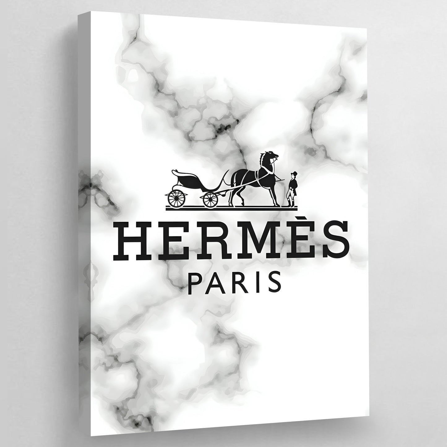 Marble Hermes Wall Art - Luxury Art Canvas