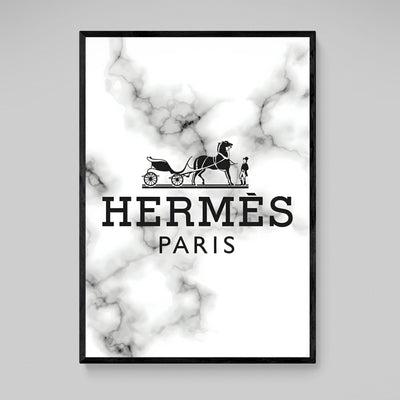 Marble Hermes Wall Art - Luxury Art Canvas