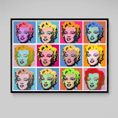 Marilyn Monroe Wall Art - Luxury Art Canvas