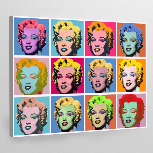 Marilyn Monroe Wall Art - Luxury Art Canvas