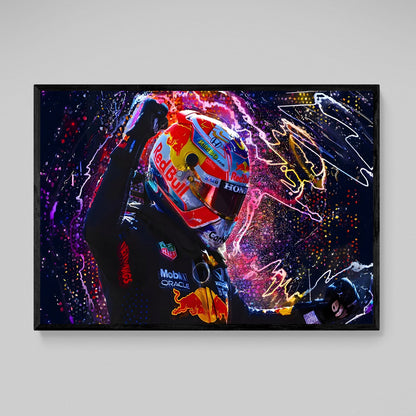 Max Verstappen Wall Art - Luxury Art Canvas