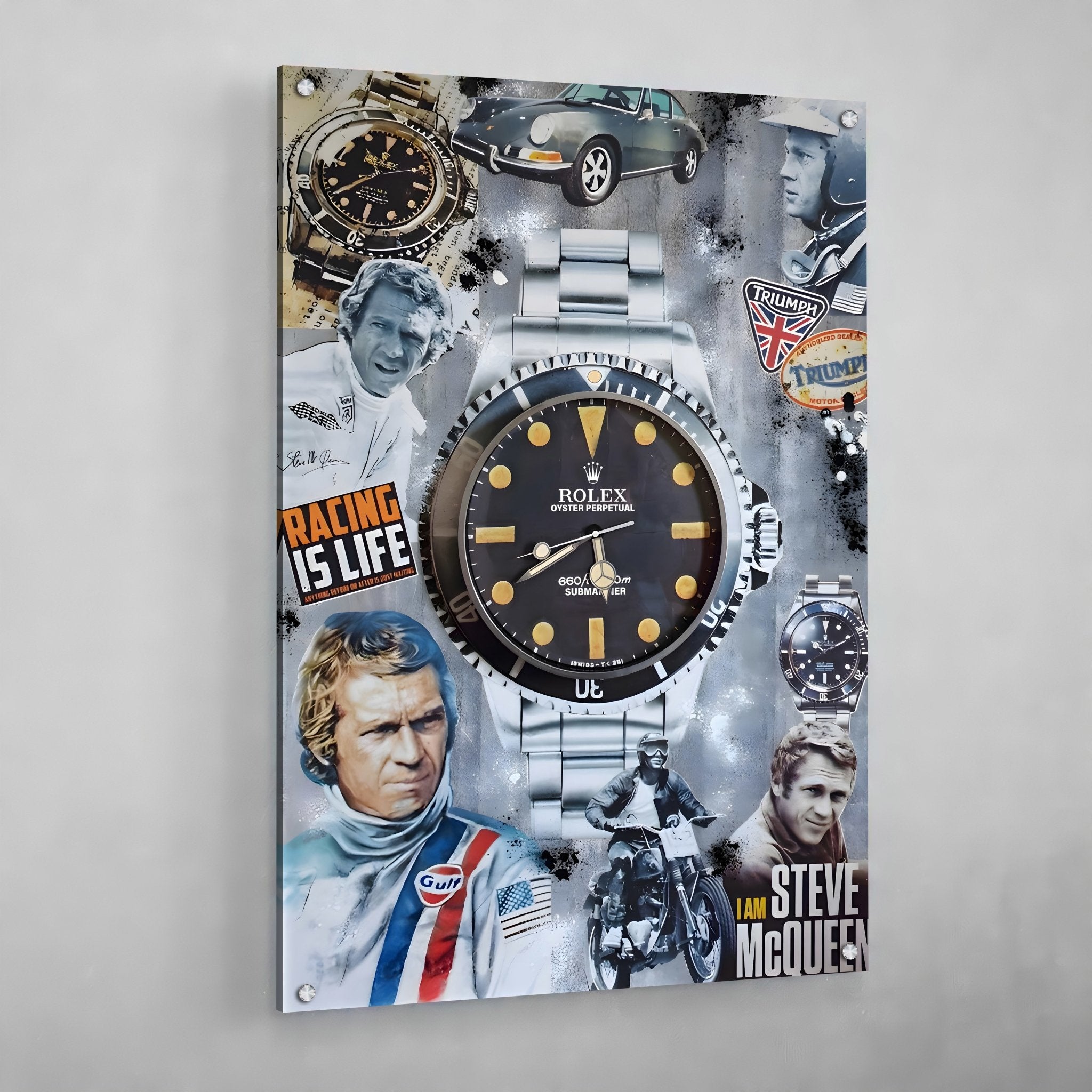 Rolex canvas online art