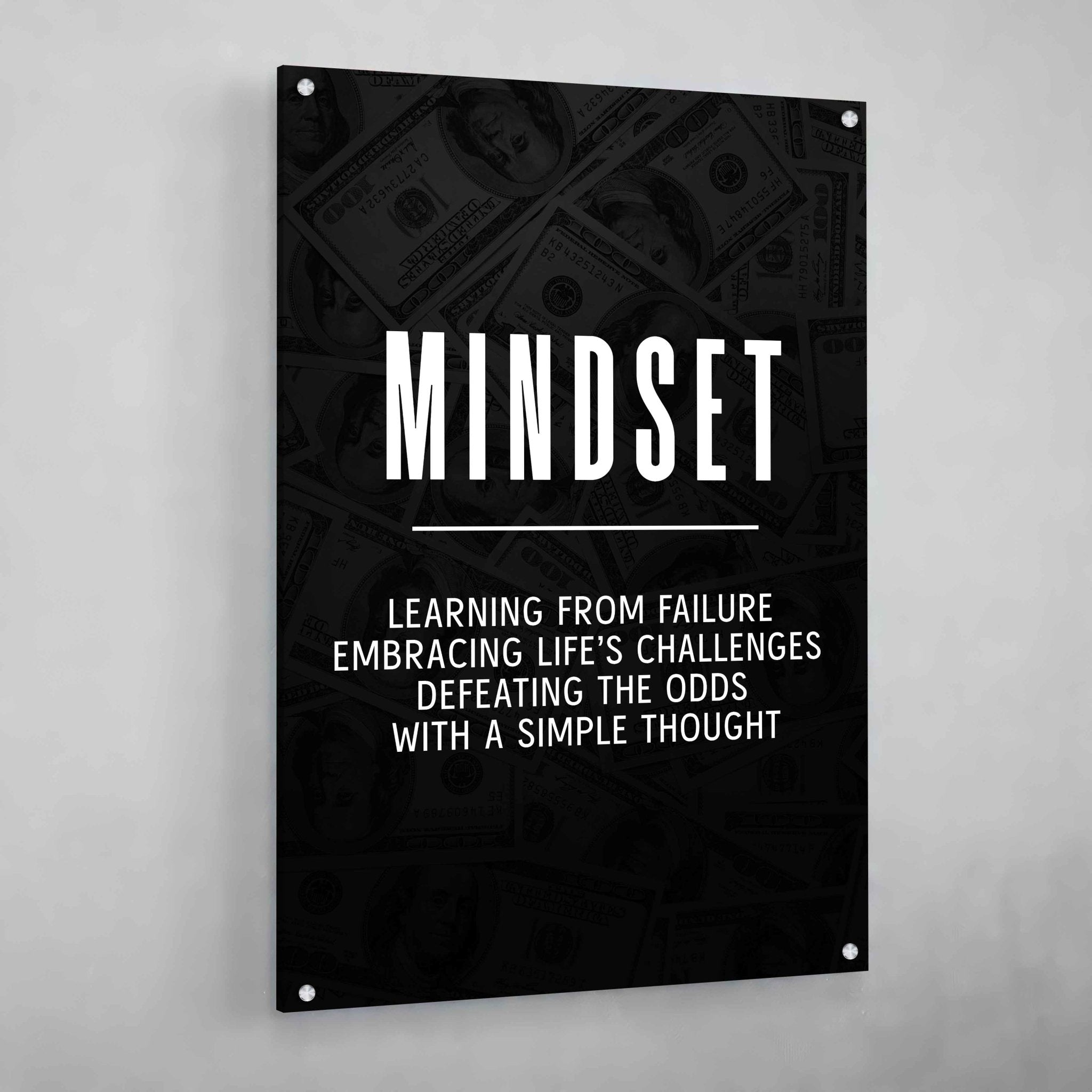 Mindset Canvas - Luxury Art Canvas