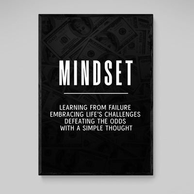 Mindset Canvas - Luxury Art Canvas