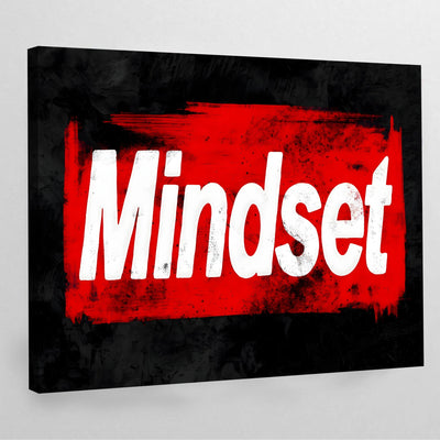 Mindset Canvas Wall Art - Luxury Art Canvas