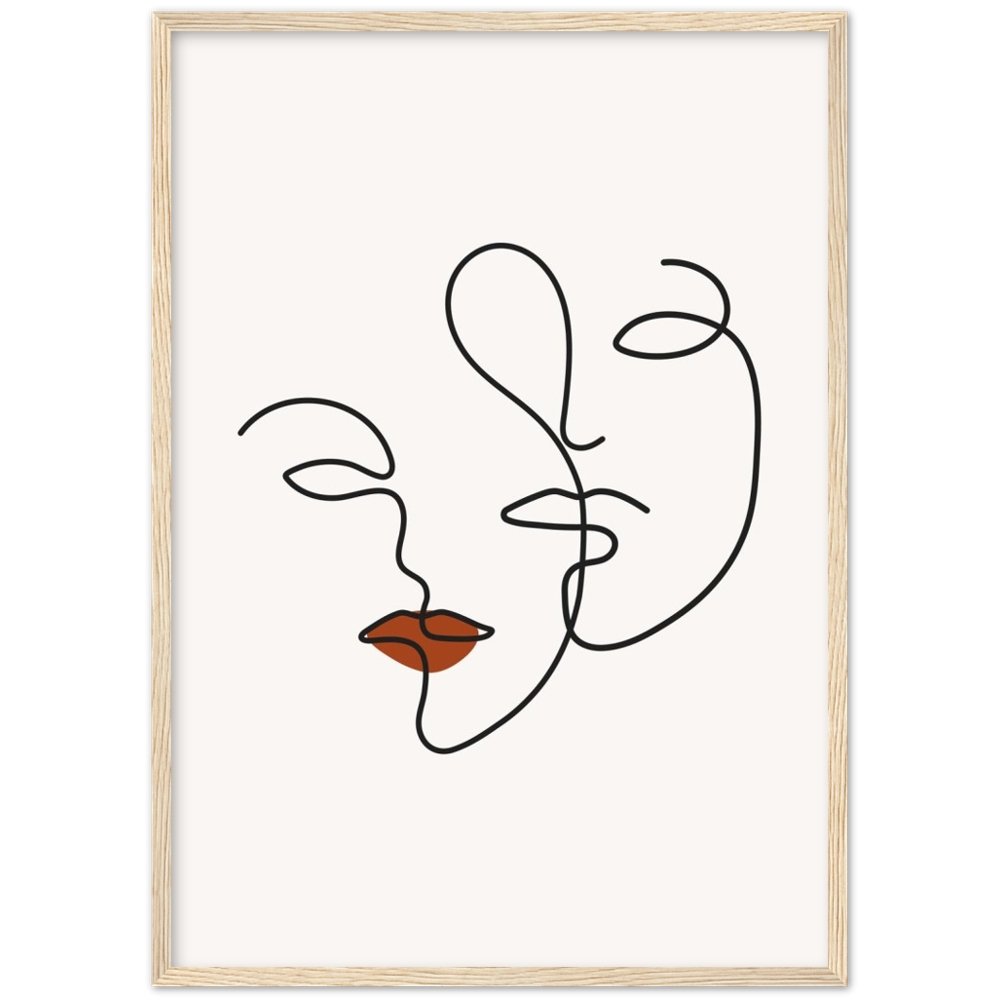 Minimalist Anime Poster: Captivating Art in Subtlety