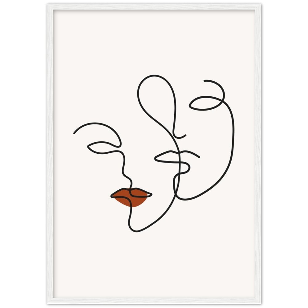 Minimalist Drawing Wall Art - Luxury Art Canvas