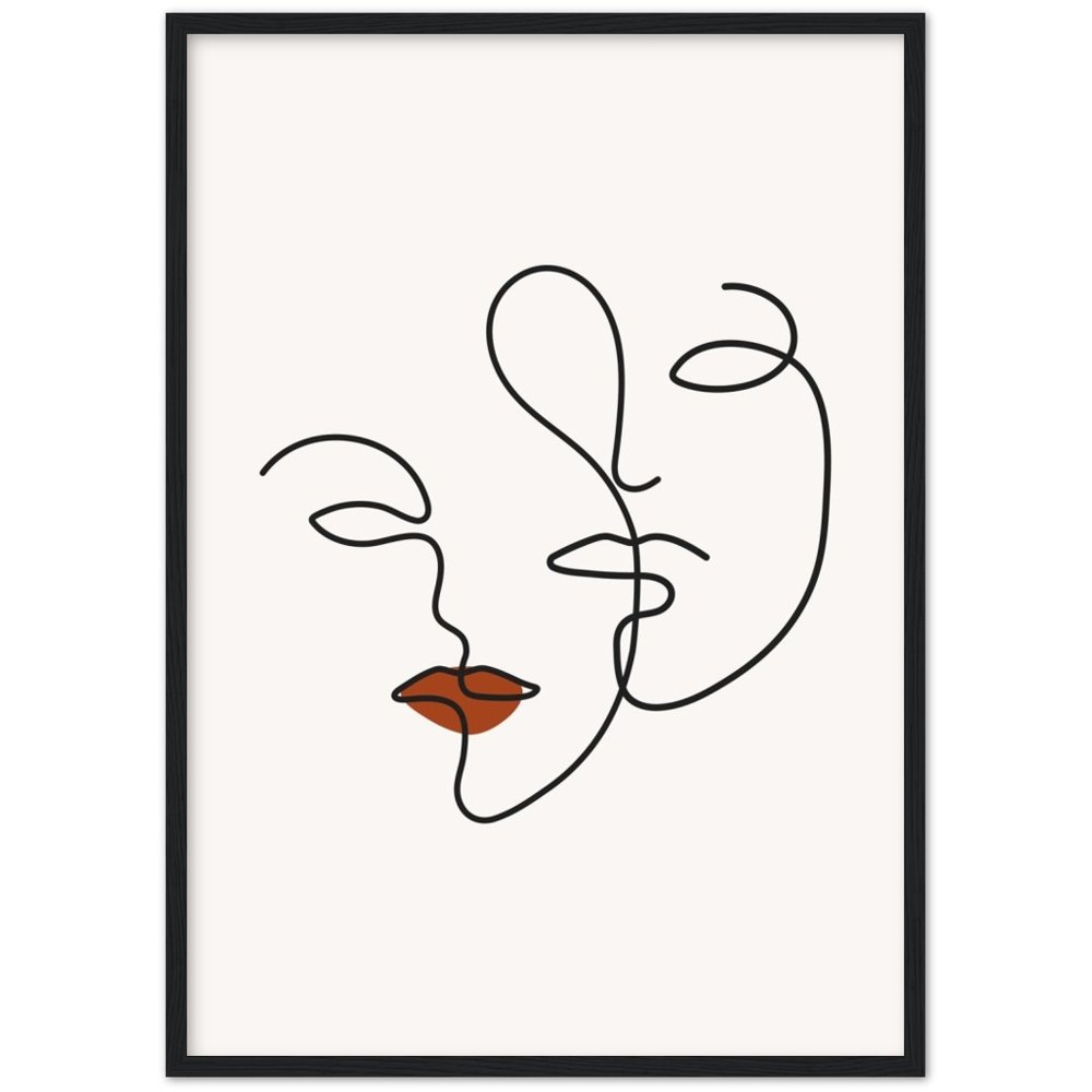 Minimalist Drawing Wall Art - Luxury Art Canvas