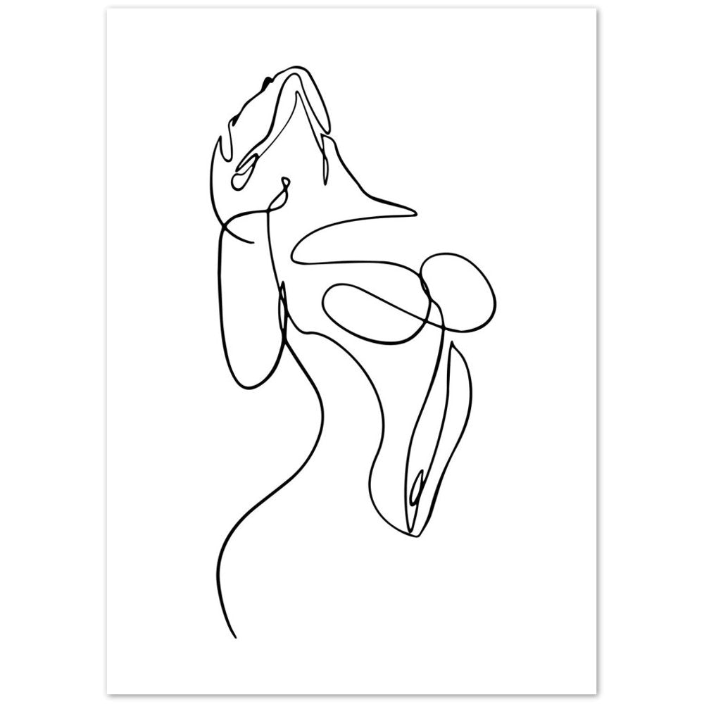 Minimalist Framed Art - Luxury Art Canvas