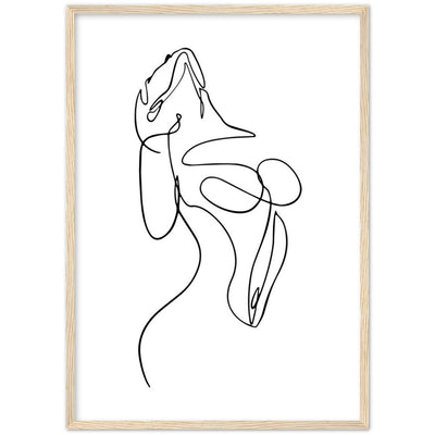 Minimalist Framed Art - Luxury Art Canvas