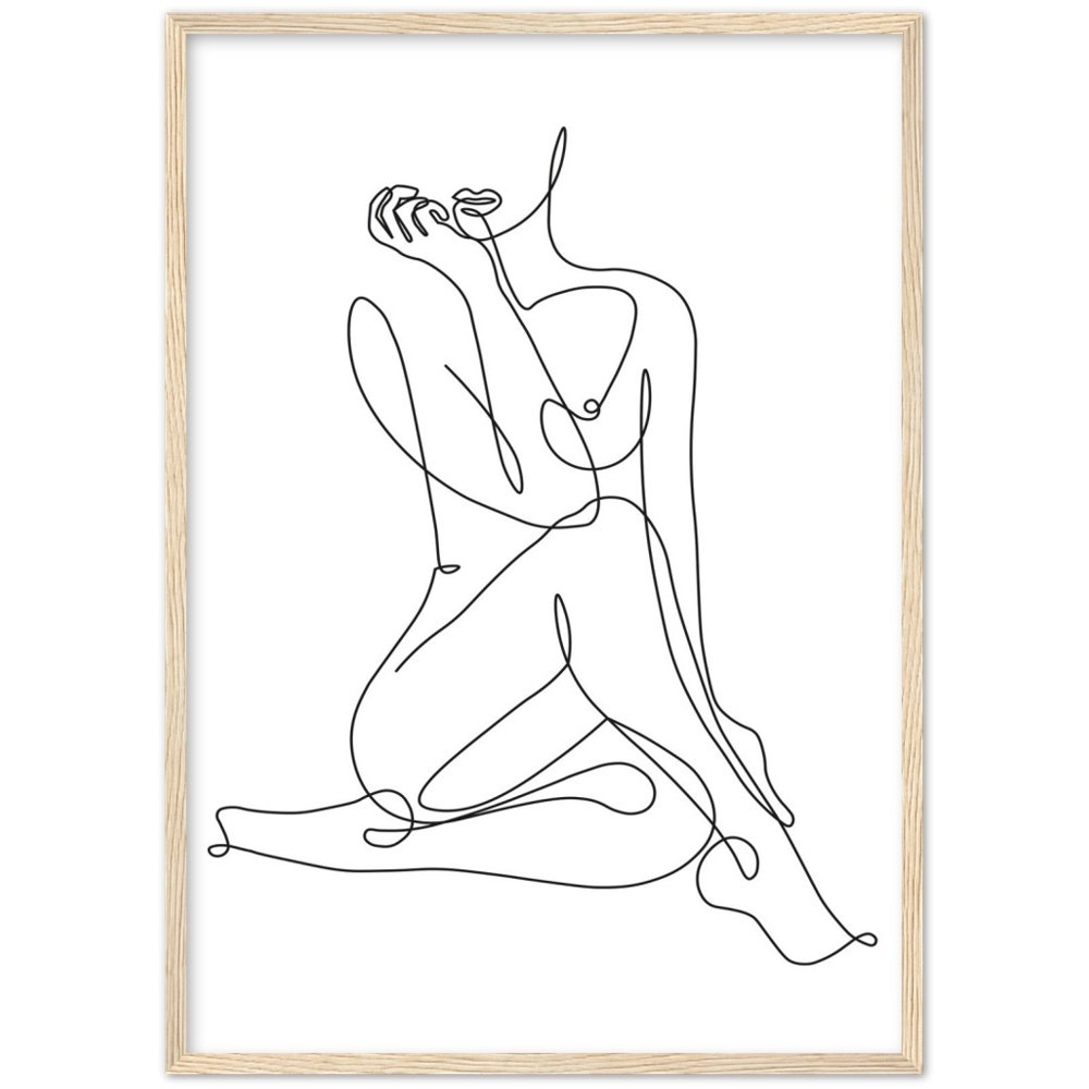 Minimalist Line Art - Luxury Art Canvas