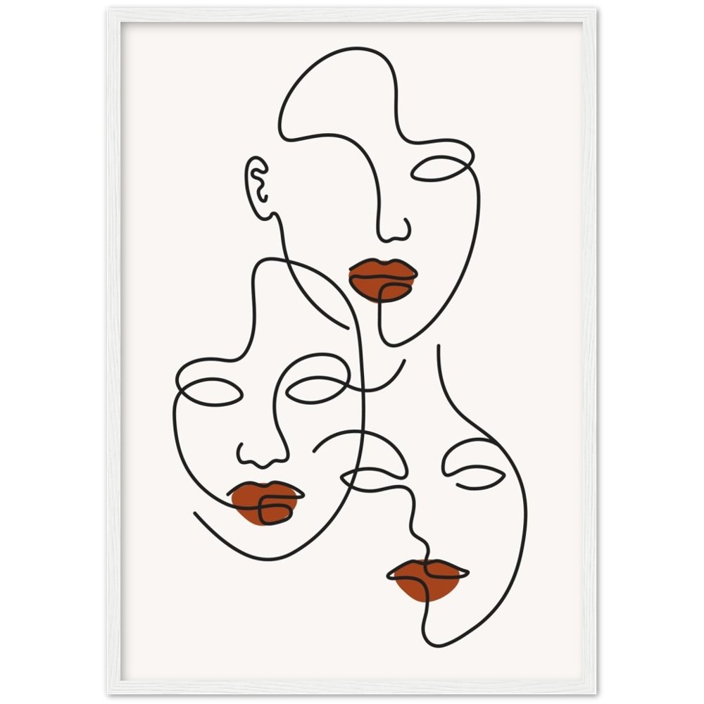 Minimalist Wall Art - Luxury Art Canvas