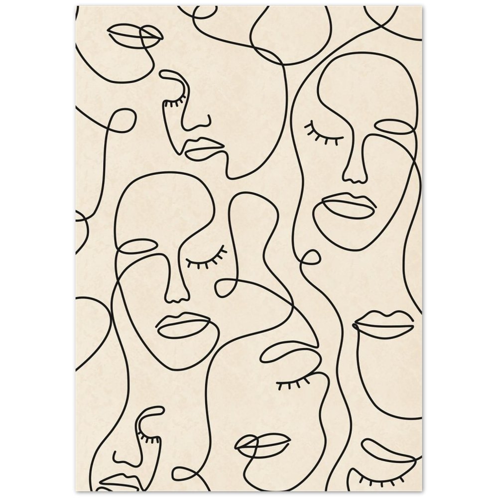 Minimalist Wall Art UK - Luxury Art Canvas